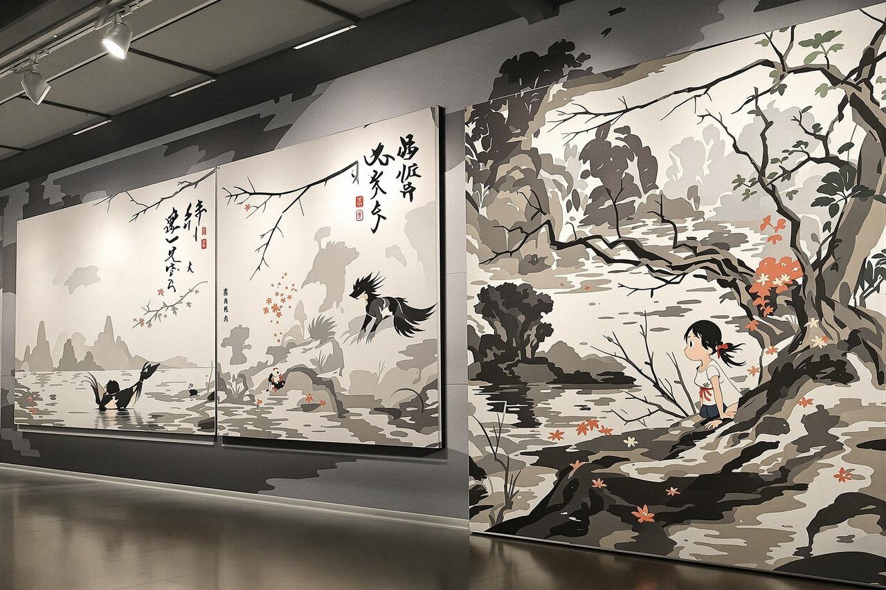 水墨动画的艺术传承:从《小蝌蚪找妈妈》到《雾山五行》 - 日动漫追番茶馆 水墨动画的艺术传承:从《小蝌蚪找妈妈》到《雾山五行》